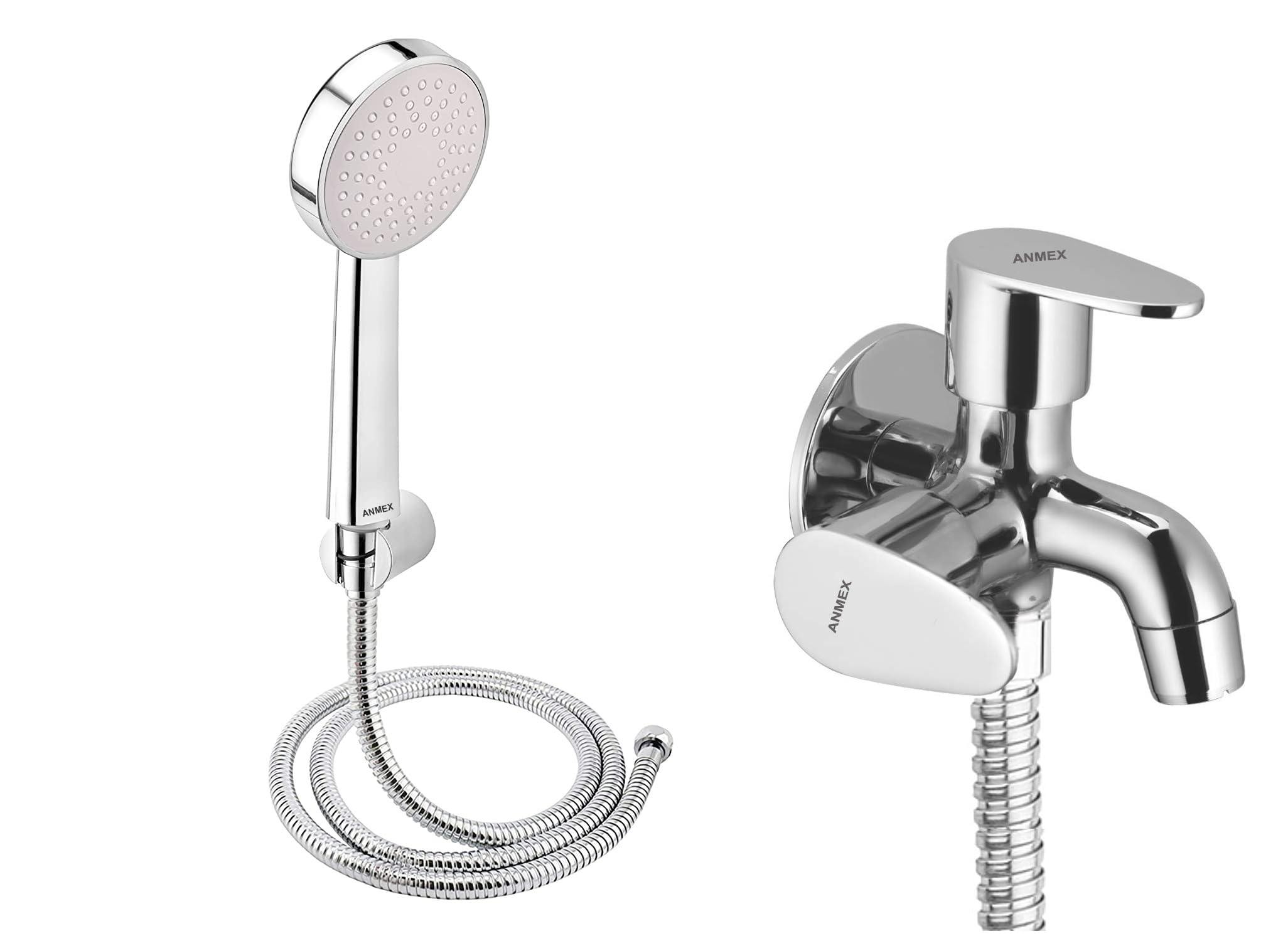 ANMEX® Premium Bndi Chrome Finish (ABS) Hand Shower with 1.5mtr SS